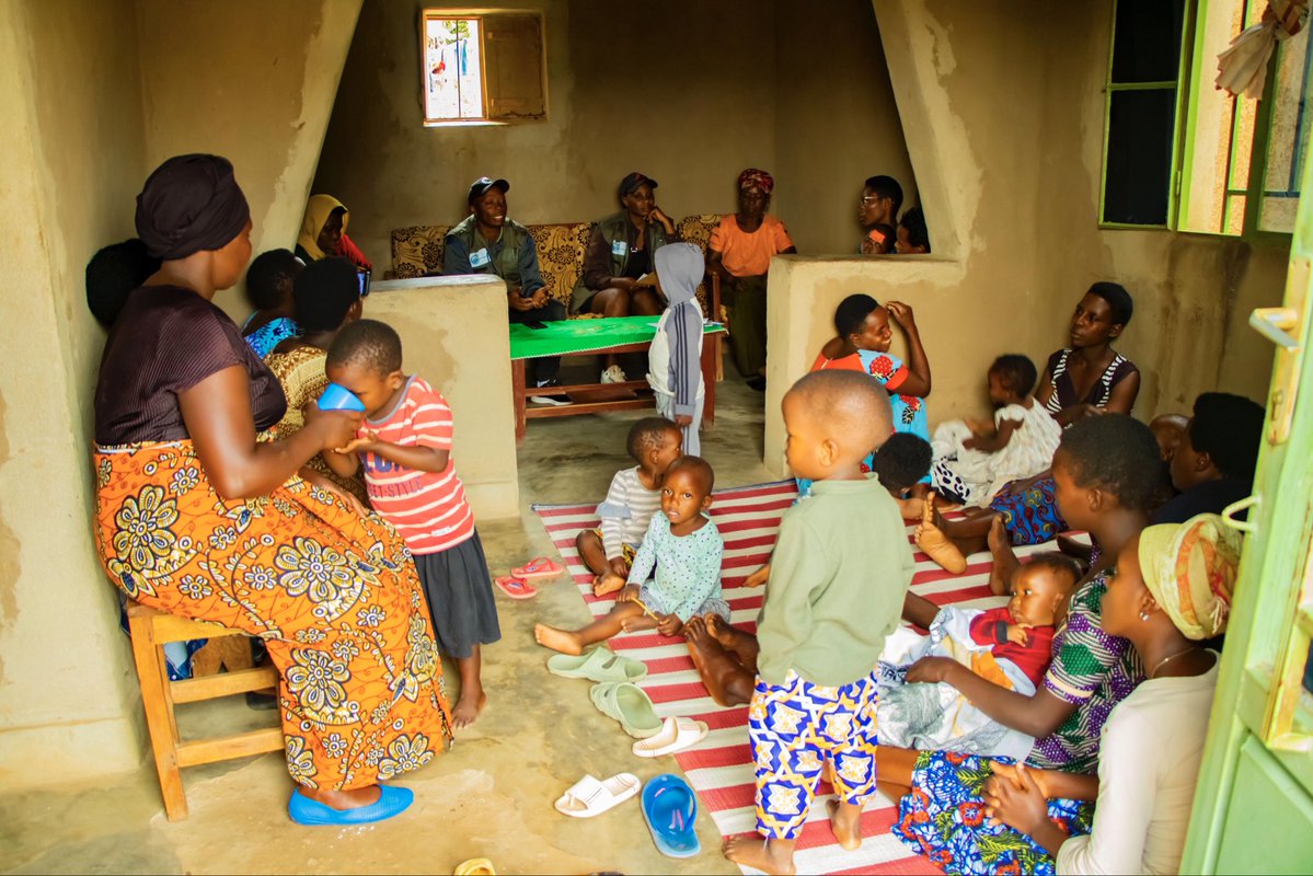 Family care for children ( FCC Rwanda) with partnership Masana of Africa /ELIMA , to day,  we visit community based ECD where we discuss to empowering Parents in economy  through in  Saving groups those are created. We provide the startup capital to 6 saving groups in Gatsibo