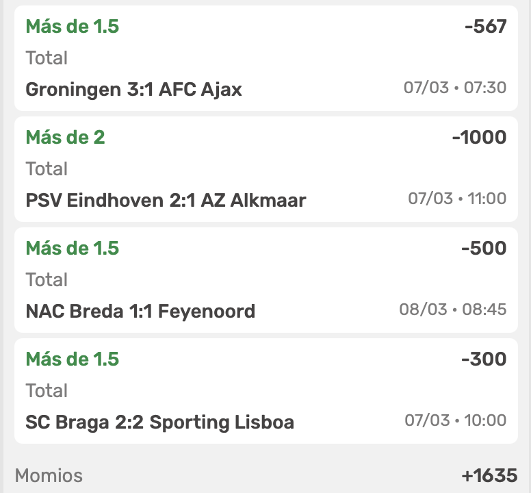 Se completo mi #Parlay con el gol de NAC 🍀🍀 
#X #Playdoit #apuestas #Futbol #Mexico 🇲🇽