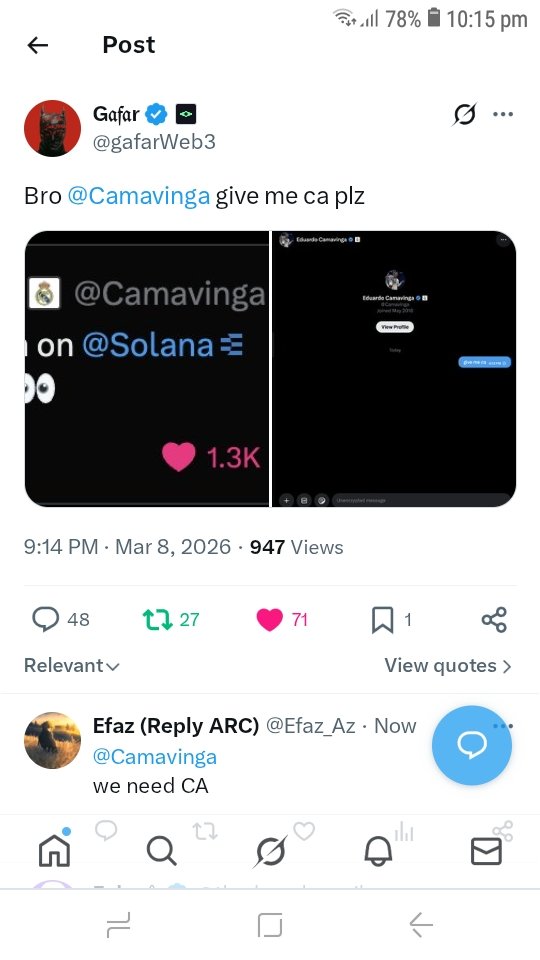 Efaz_Az's tweet photo. @RafeWeb3 8JSwUdZMZPzyqfjiBR6B2ESLjrJcYCzEYxWHhhVxQvBk

all done
i got 0$ In my wallet so I need that win please 😭😭 https://t.co/7RKnBYTgsJ