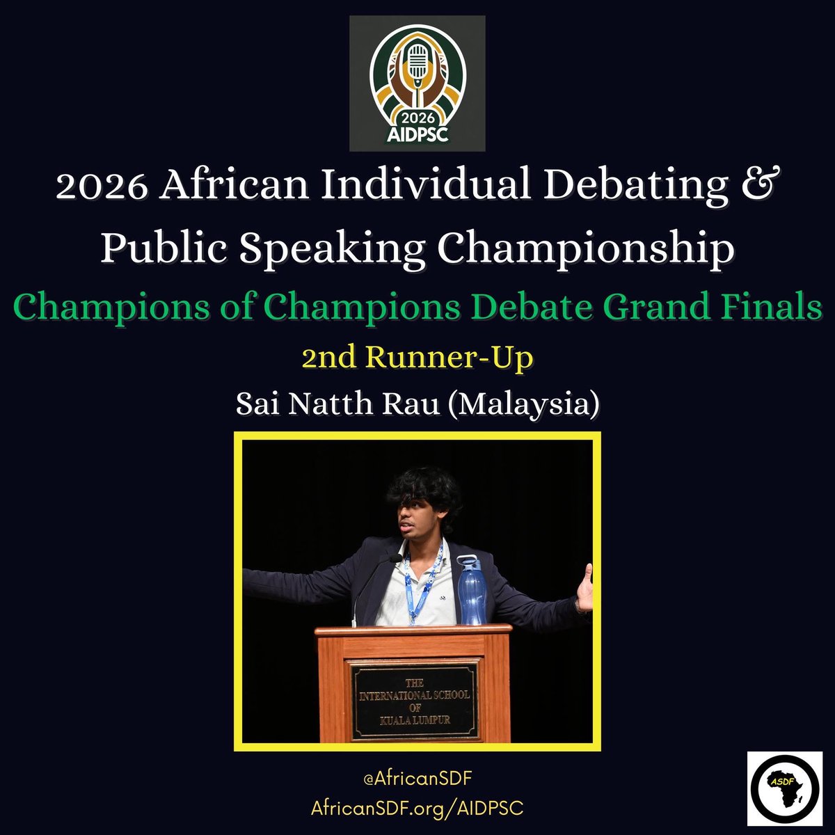 African Schools Debate Foundation tweet media