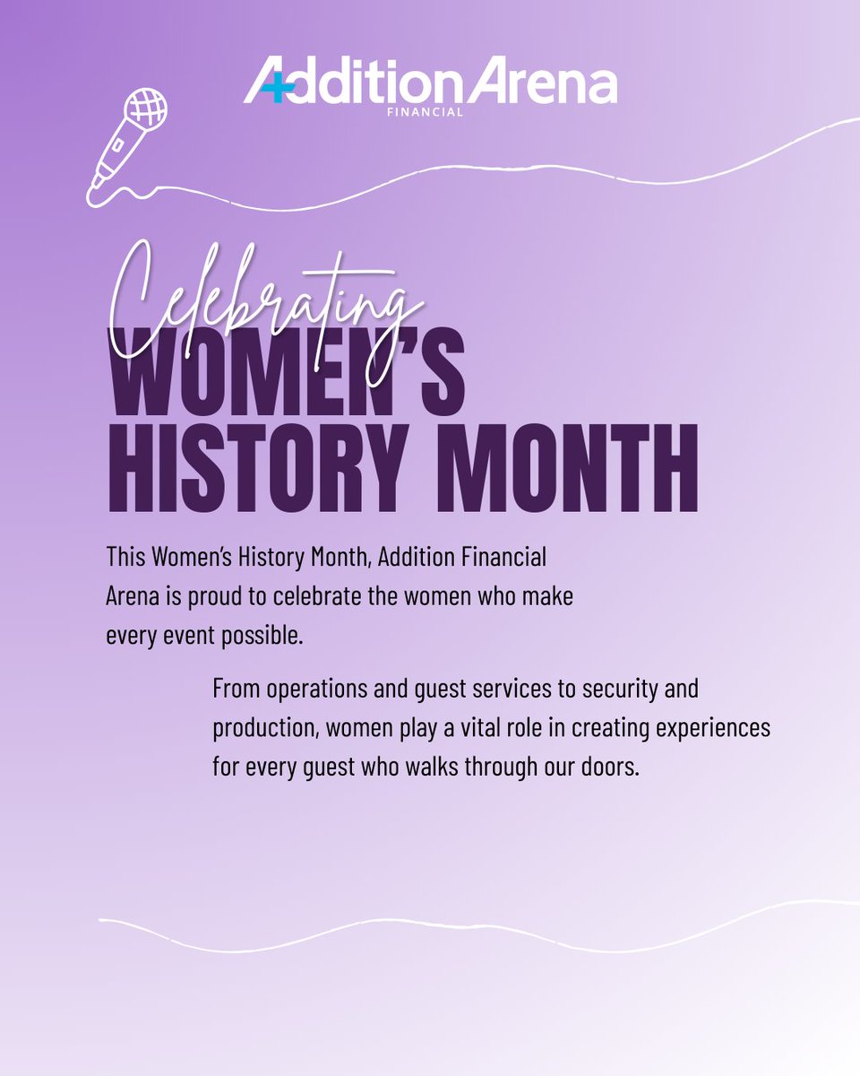 Addition Financial Arena tweet media