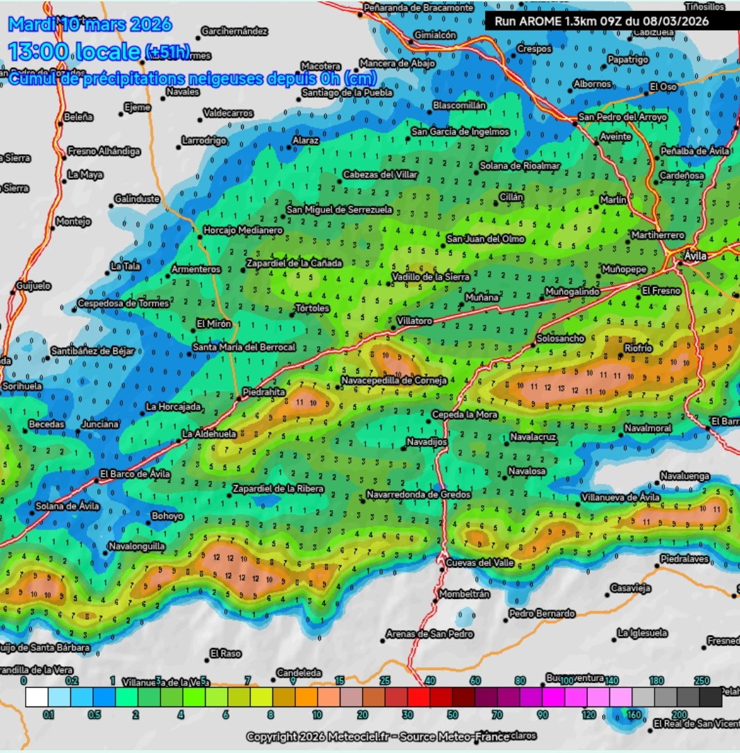 MeteoÁvila tweet media