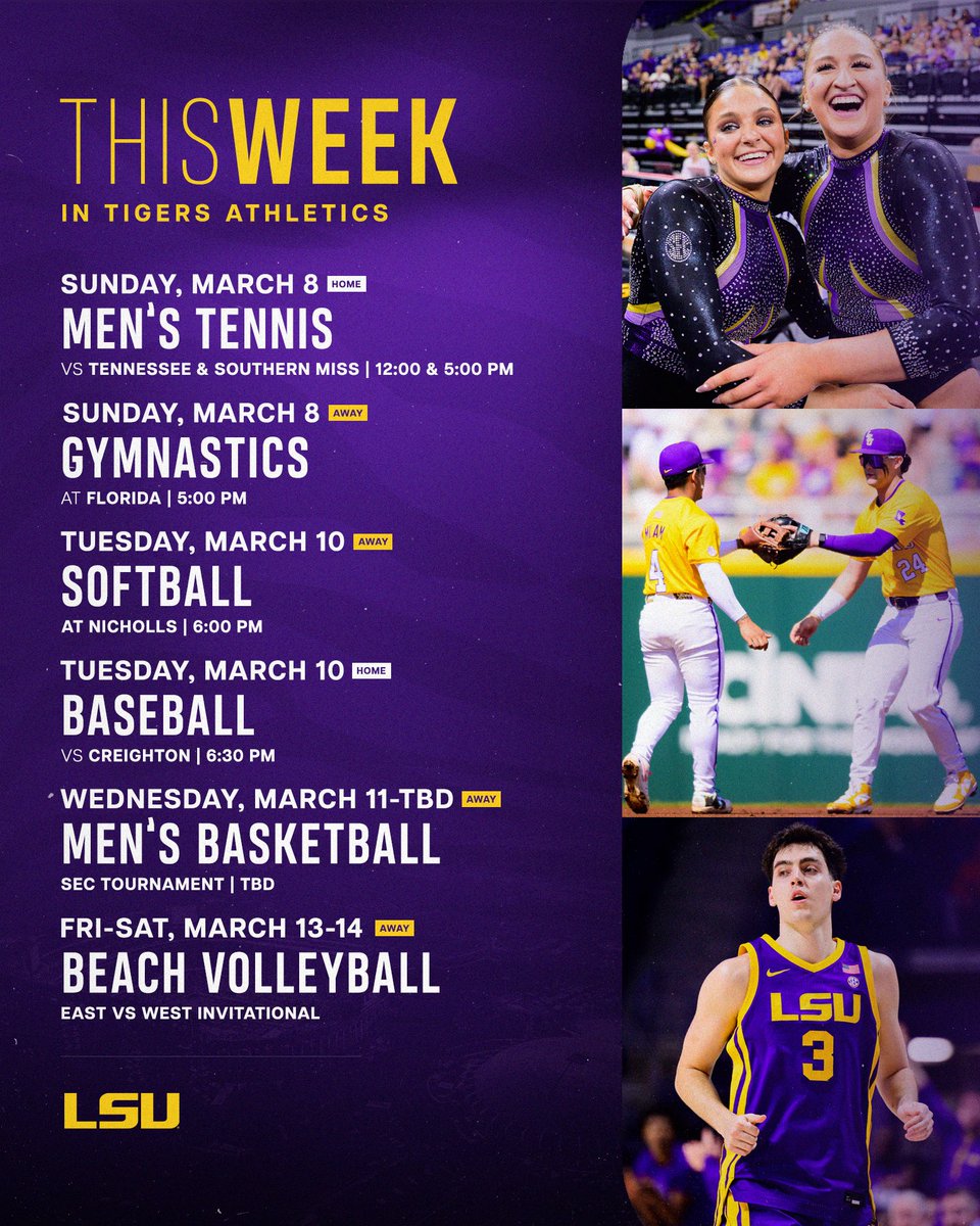 LSU Tigers tweet media