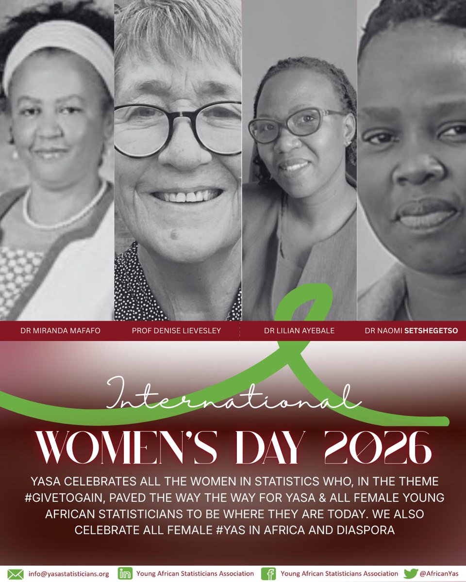 Young African Statisticians Association (YASA) tweet media