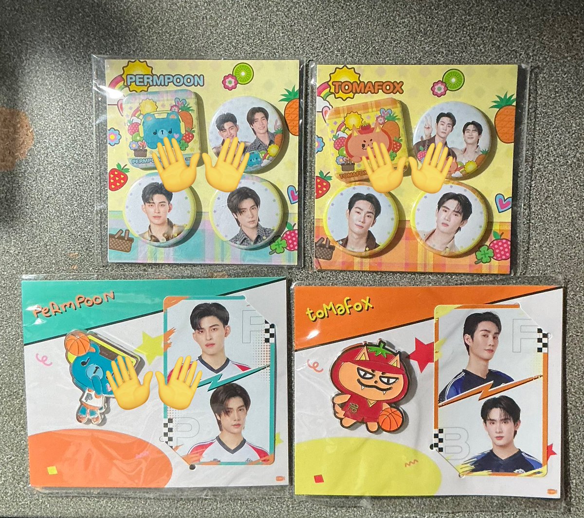 wts | พร้อมส่ง

เข็มกลัด พิน โทมาฟ้อก tomafox
ราคา📮 290฿ ส่งฟรี

#ตลาดนัดgmmtv #ตลาดนัดฟอสบุ๊ค