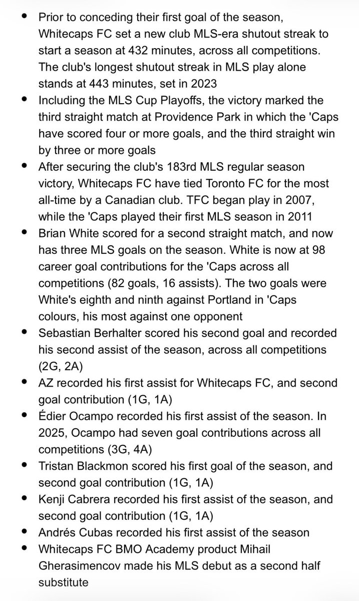 Whitecaps FC Communications tweet media