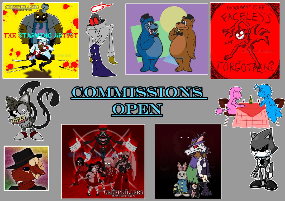 Callum The Imp (COMMISSIONS OPEN) tweet media