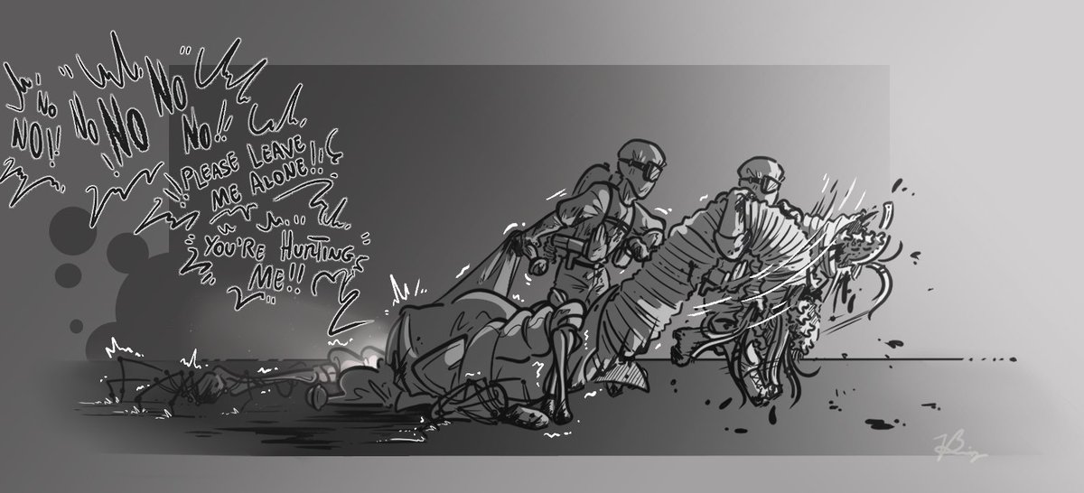 Syllimar's tweet image. Doey joins the fight ✌️
The first sketch is also a continuation of the last post
.
#myart #poppyplaytime #prototype #doey #sketch