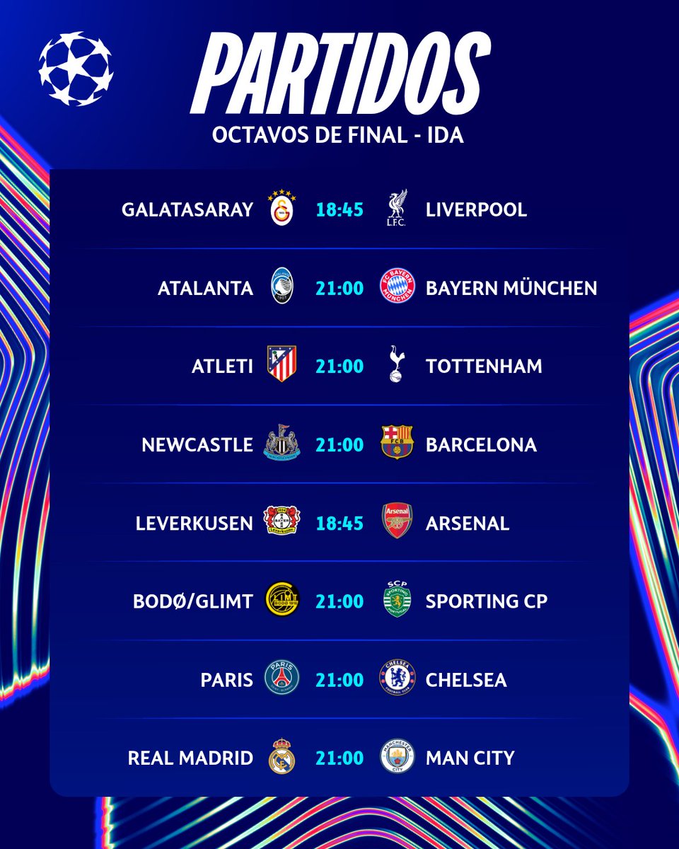 LigadeCampeones's tweet photo. 😍 🤯 Esta semana empiezan los 𝓸𝓬𝓽𝓪𝓿𝓸𝓼 𝓭𝓮 𝓯𝓲𝓷𝓪𝓵 🙌 

¿Tu eliminatoria preferida? 

#UCL https://t.co/PwrDjZEdB1