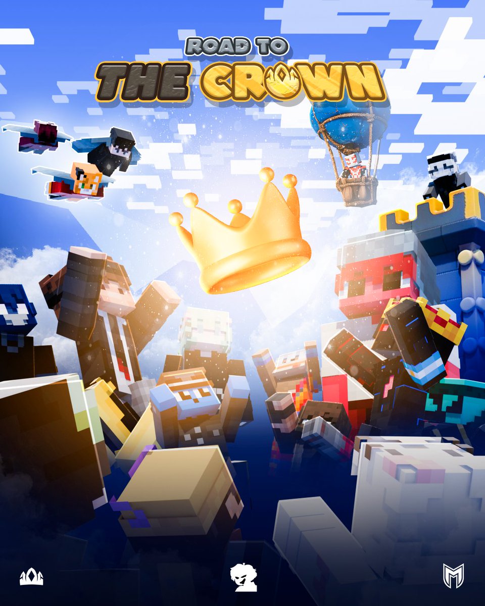🔥👑 ROAD TO CROWN 👑🔥
📅 Fecha: 28/03/26
🎮 Evento organizado por <a href="/bottoxdd/">bottoxd</a> 

👑100 jugadores entran…
⛏️Solo 1 será el mejor jugador de Minecraft 
🏆 Premio: $20 USD

📋 Inscripción: forms.gle/eHG8fPiMdjJGfD…
💬 Discord: discord.gg/crownstudios