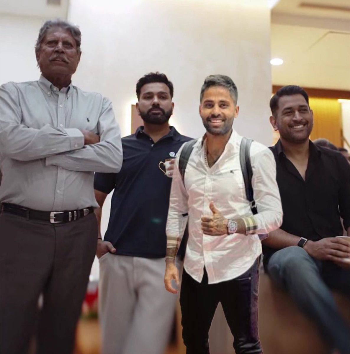 imagine this guy with them now