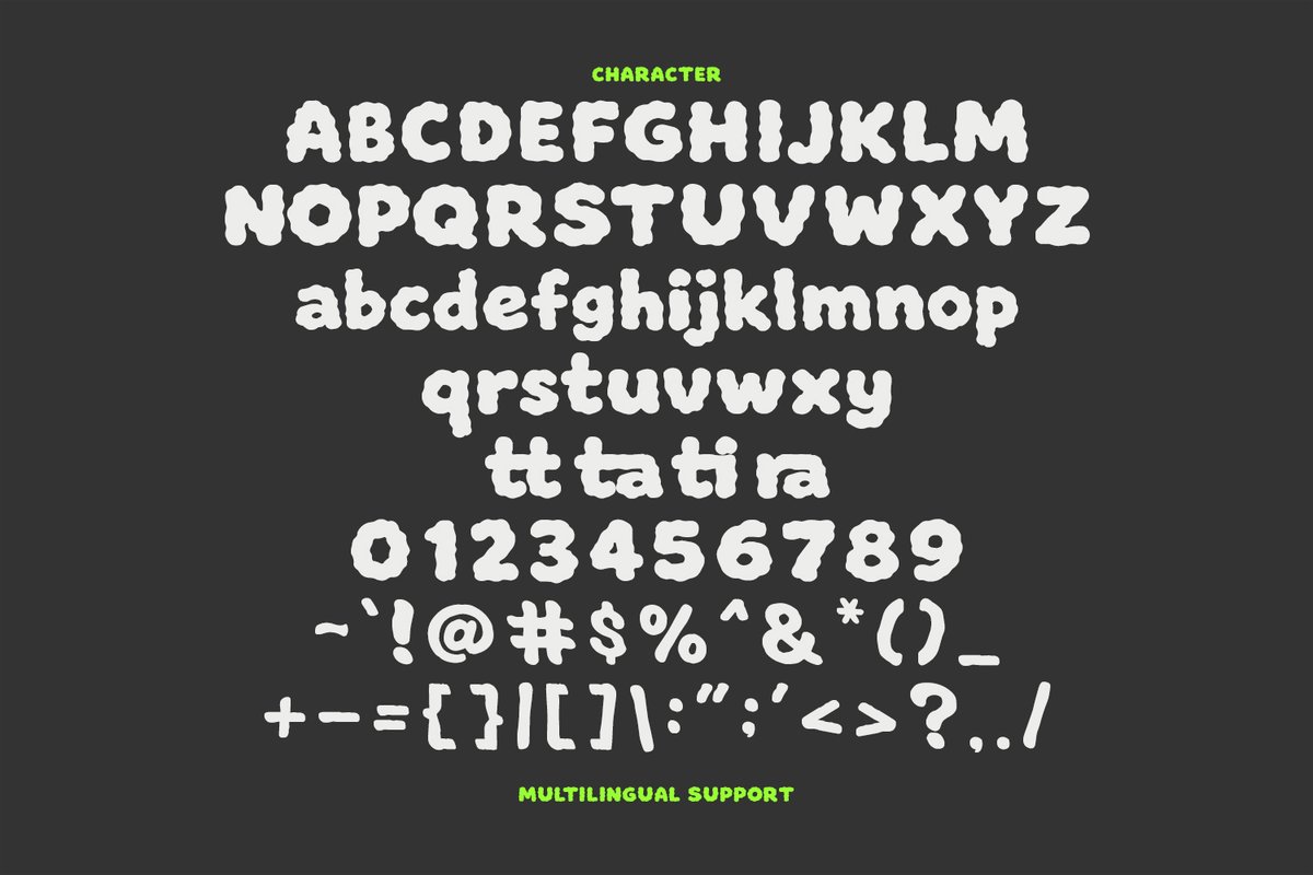 geelz_maulana's tweet photo. https://t.co/lW3kuzDYCi 
#GraityMengho #BubbleFont #LiquidType #PlayfulDesign #Typography #DisplayFont #CreativeType #GraphicDesign #ModernFont #GroovyType #MeltingFont #VectorFont #DesignerResource #UniqueTypeface #BoldLettering https://t.co/Z8egtVaeEn