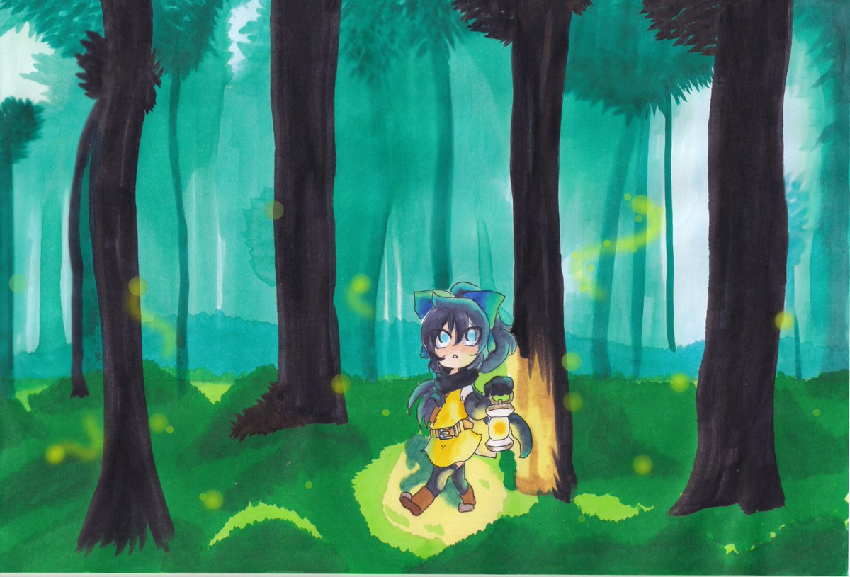 背景つきアナログもまた描きたいんだよなぁと思っている
まぁちょいと金はかかるよコピック
でも楽しいんだよう 