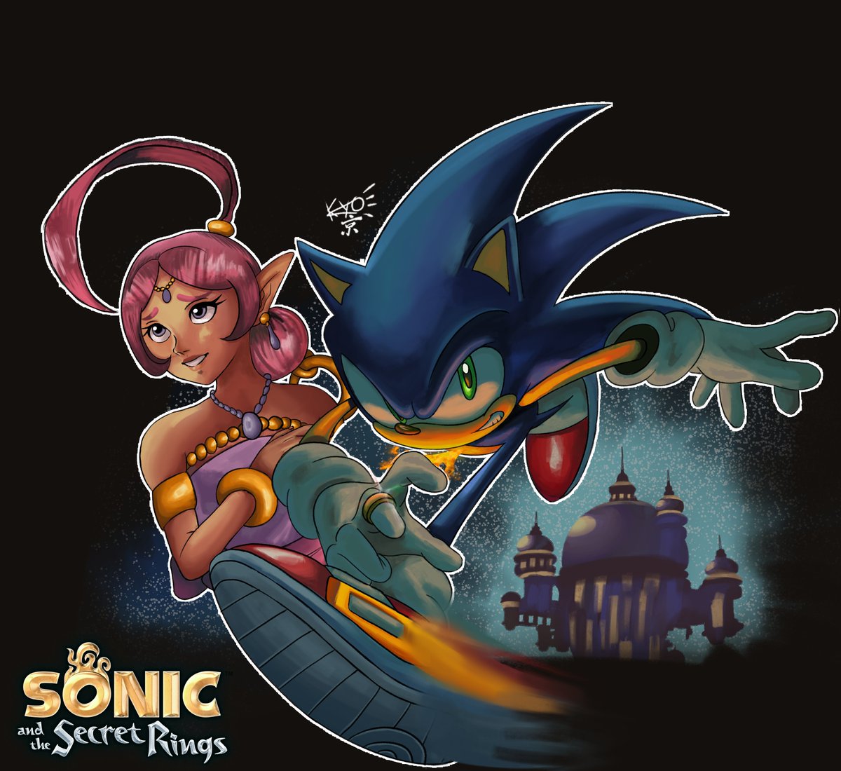 SEVEN RINGS IN HAND

#SonicTheHedgehog