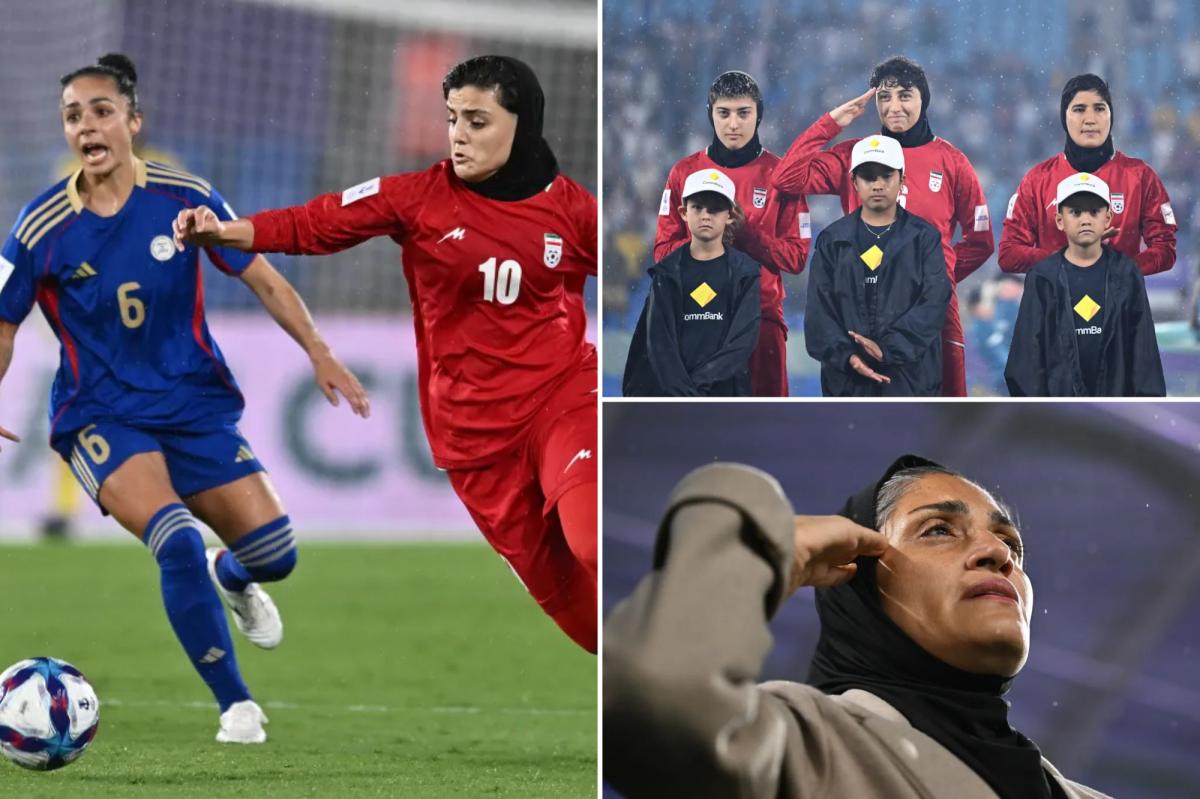 nypost's tweet photo. Iranian women's team may face jail, death after losing soccer game https://t.co/LIX2ty6gvD https://t.co/1GZIjphMOe
