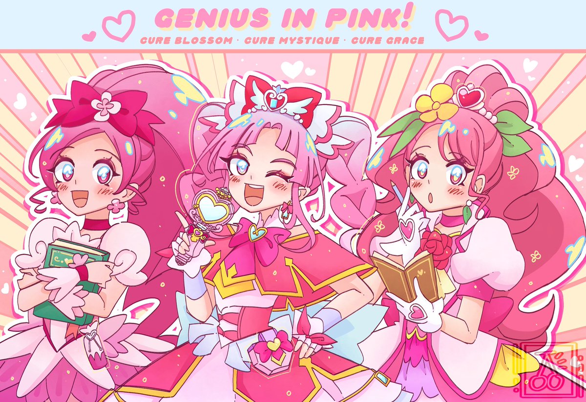 #プリキュア #precure #たんプリ
We need more intelligent pink cures🩷✨️