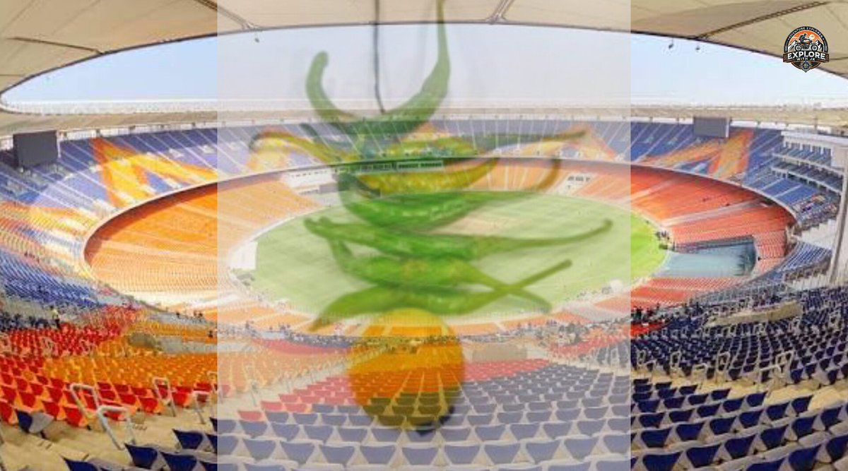 jignesh_kacha's tweet photo. Power of Nimbu Mirchi🤘🙏😂
#indvsnz #T20WorldCup2026final #T20WC2026 #T20WorldCup #NarendraModiStadium https://t.co/yB6PXMmbDF