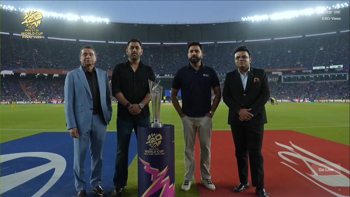 Sheetal2242's tweet photo. History repeat karenge
History defeat katenge 

#CricketFinal #T20WorldCup #T20WorldCup2026final #T20WorldCupFinal https://t.co/FkrmzgMfZx