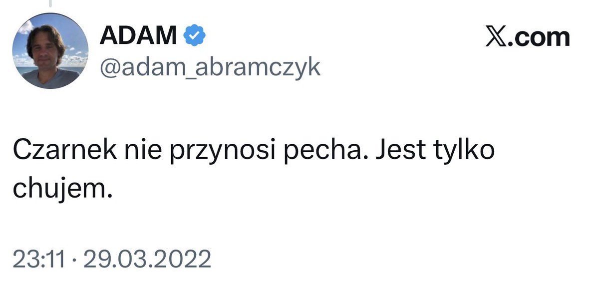 Muszę to mieć u siebie.
