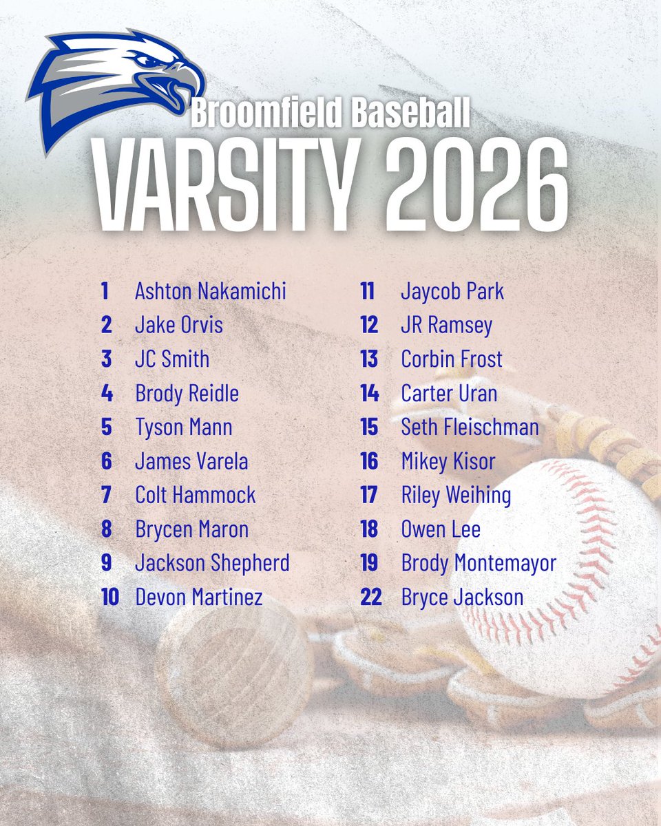 Broomfield Eagles Baseball tweet media