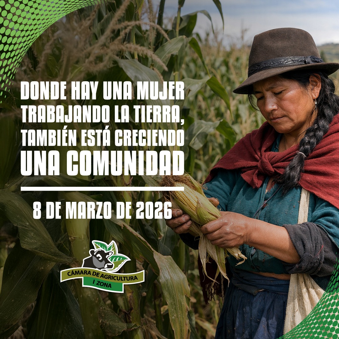 👩‍🌾🌱 Donde hay una mujer trabajando la tierra, también está creciendo una comunidad.

Hoy reconocemos el rol fundamental de las mujeres rurales en la producción de alimentos, el desarrollo local y el futuro del agro ecuatoriano.

#DiaDeLaMujer #MujeresRurales #AgroEcuador