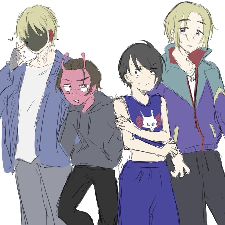 tomatha1515's tweet photo. ミル⭐︎サフ゛沼
イキリショタと金髪ギャルお兄さんには覚えがある https://t.co/z67XTrQdAv