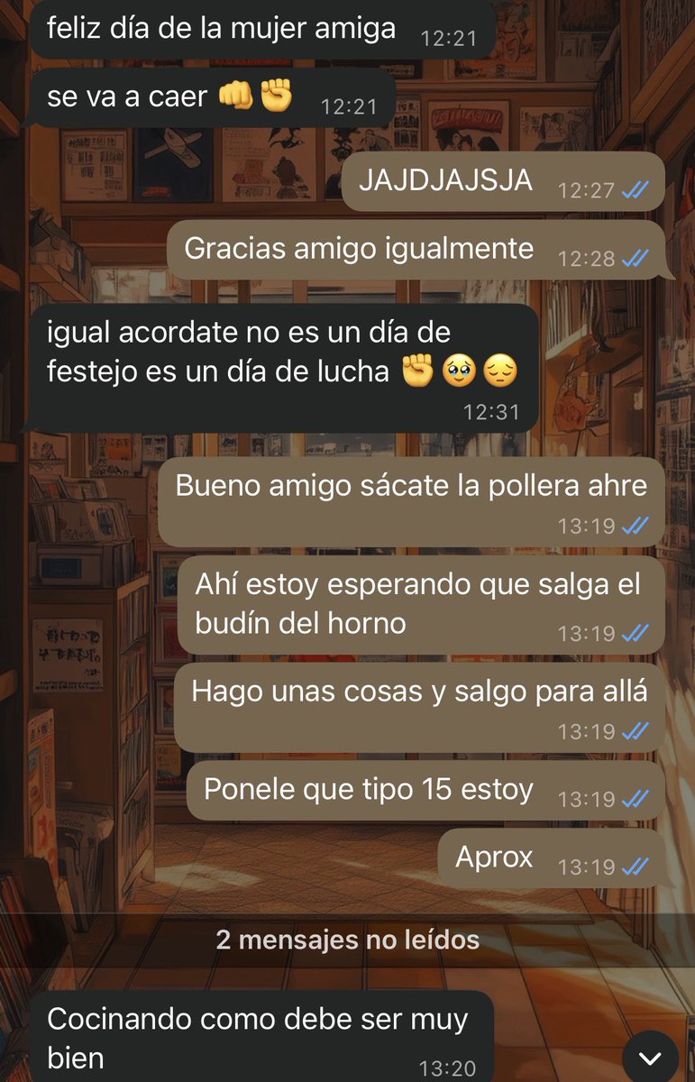 Lo rápido que se caía el discurso JAJDJAJD