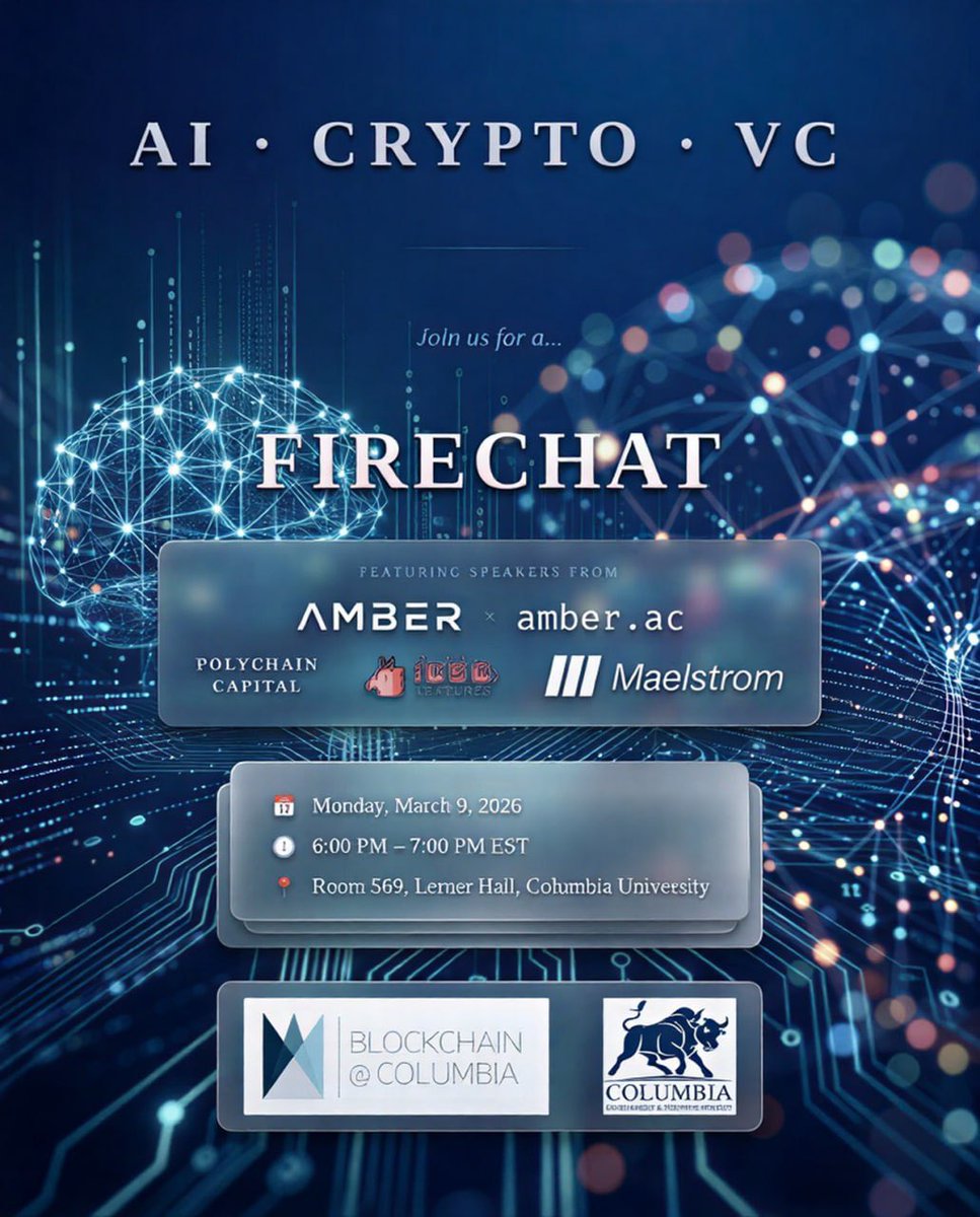 Blockchain@Columbia tweet media