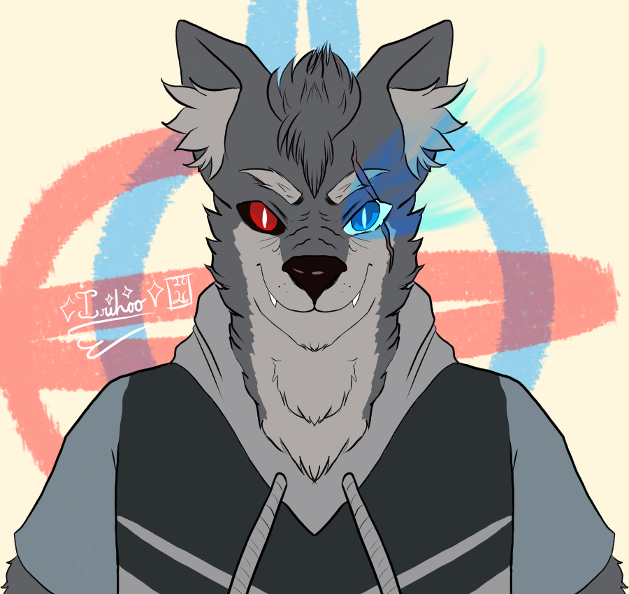 _Irihoo_'s tweet photo. @Okami2k18 Hehehe wolf man I hope you like it! I tried to keep that determined look he had on his face in that one ref https://t.co/LRgtmpEx7n
