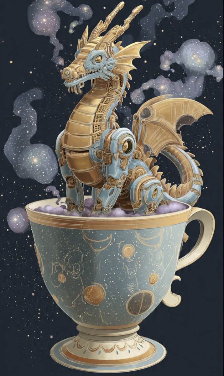 jimmj1010's tweet photo. QT your Mechano-Dragon in a Teacup
Galaxy
TFTT @BeanieBlossom
@Runtelart @lordknight_ai https://t.co/S4YwLN1lrM