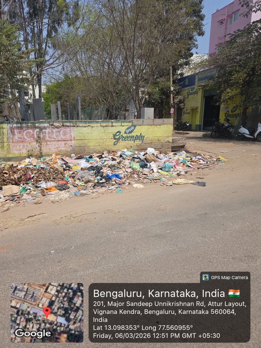 22kamu's tweet photo. @GBA_office @GBAChiefComm @DKShivakumar  Dear sir Garden city become a garbage city ,please clear this issue as soon as possible. https://t.co/Q4Kjp5vSrt
