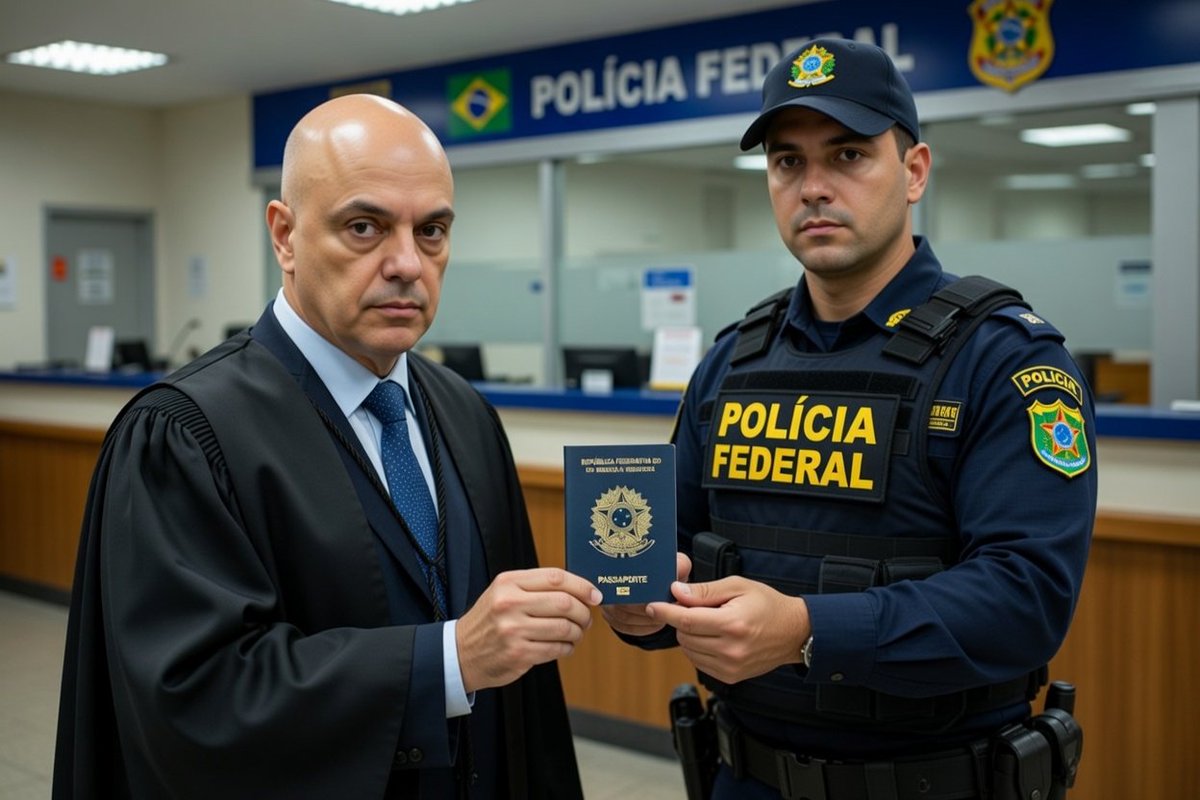 Com tantos ESCÂNDALOS, vocês também acham que o Moraes tem de entregar o PASSAPORTE  para evitar FUGA?