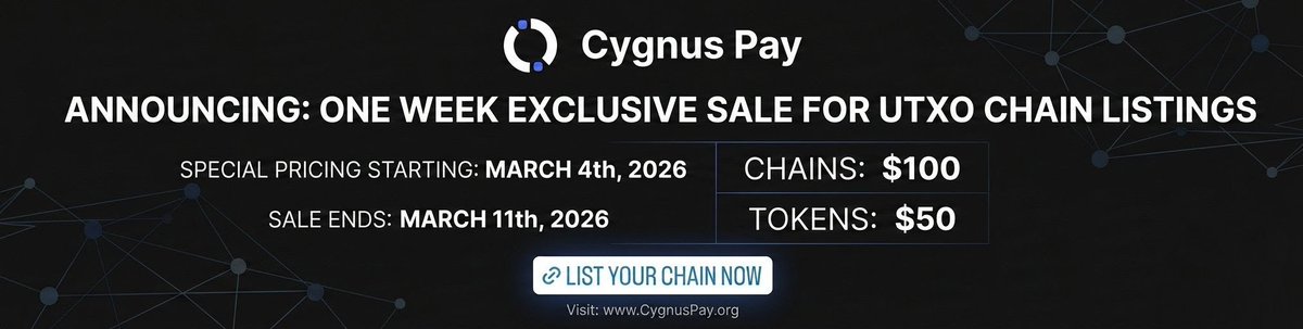 Cygnus Pay tweet media