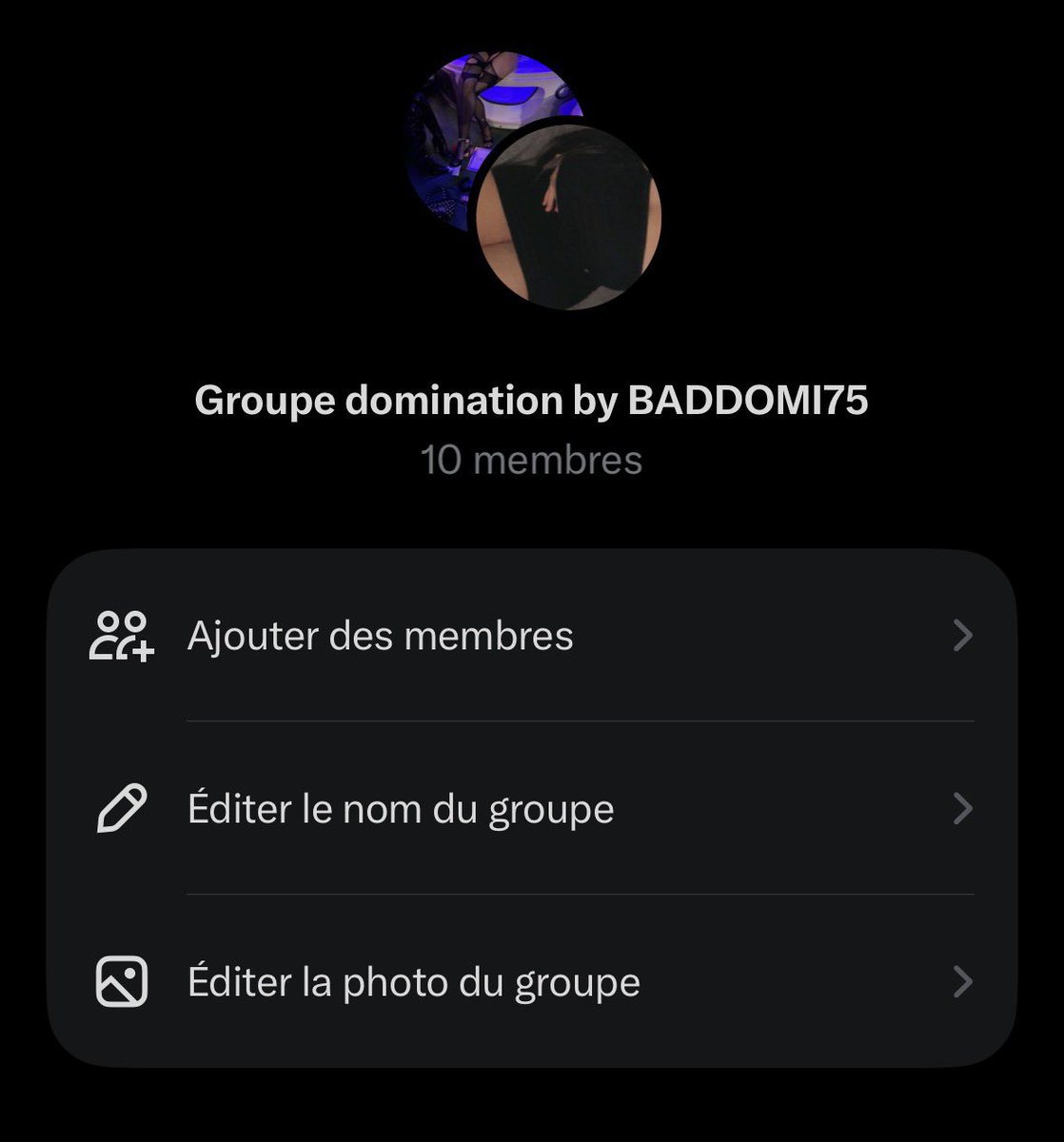 baddomi75's tweet photo. Le groupe domination est créé ! 
Ceux qui veulent rejoindre contactez nous 🔥 https://t.co/csSvF7yPdA