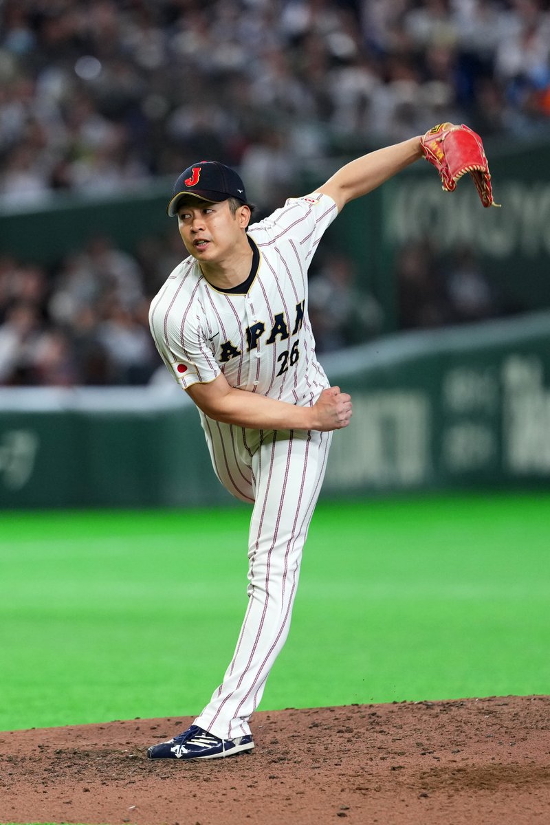 chibalotte's tweet photo. Three straight wins.
#chibalotte #侍ジャパン #WorldBaseballClassic  #種市篤暉 https://t.co/V4KLKQuuur