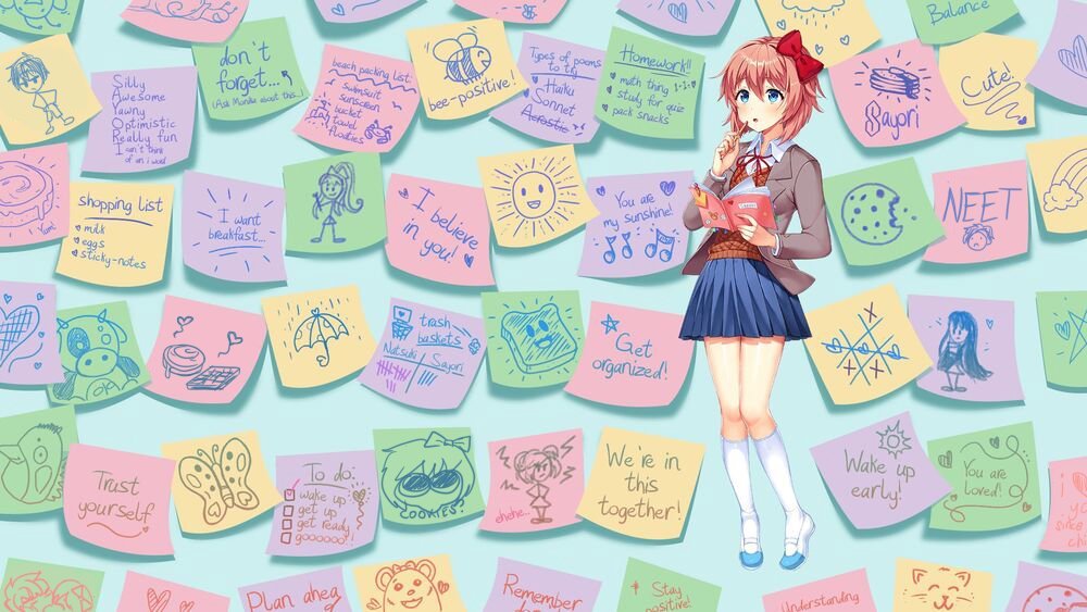 Daily Pics of MC & Sayori tweet media