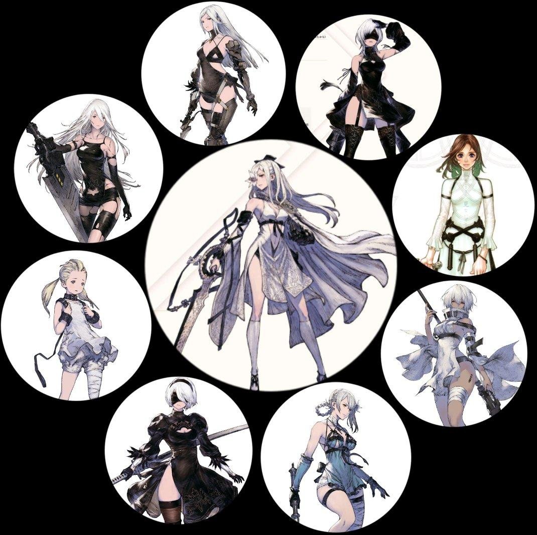 Happy Women's Day with DrakeNieR. We love Yoko Taro world.