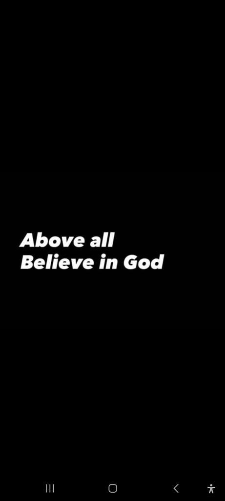 Never Give Up on God 🙌🏿