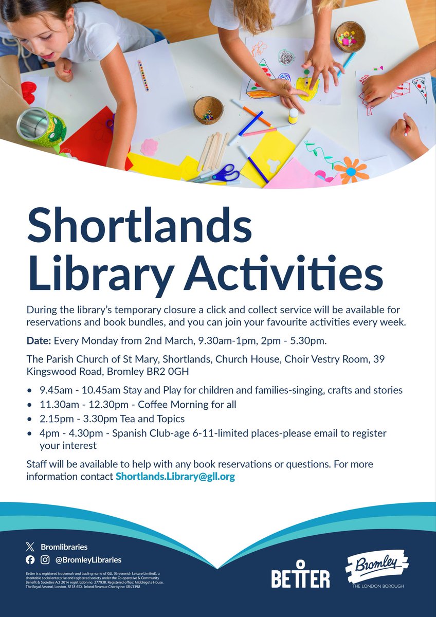 Bromley Libraries tweet media