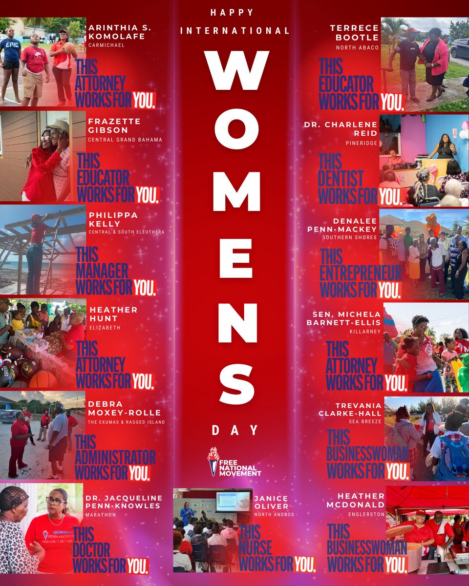 “There’s no limit to what we, as women, can accomplish.” - Michelle Obama 

Happy International Women’s Day to our dynamic group of women candidates and to YOU, the fierce women that help keep the torch ablaze! 🫂💐❤️‍🔥

#WeWorkForYou #IWD #FNM