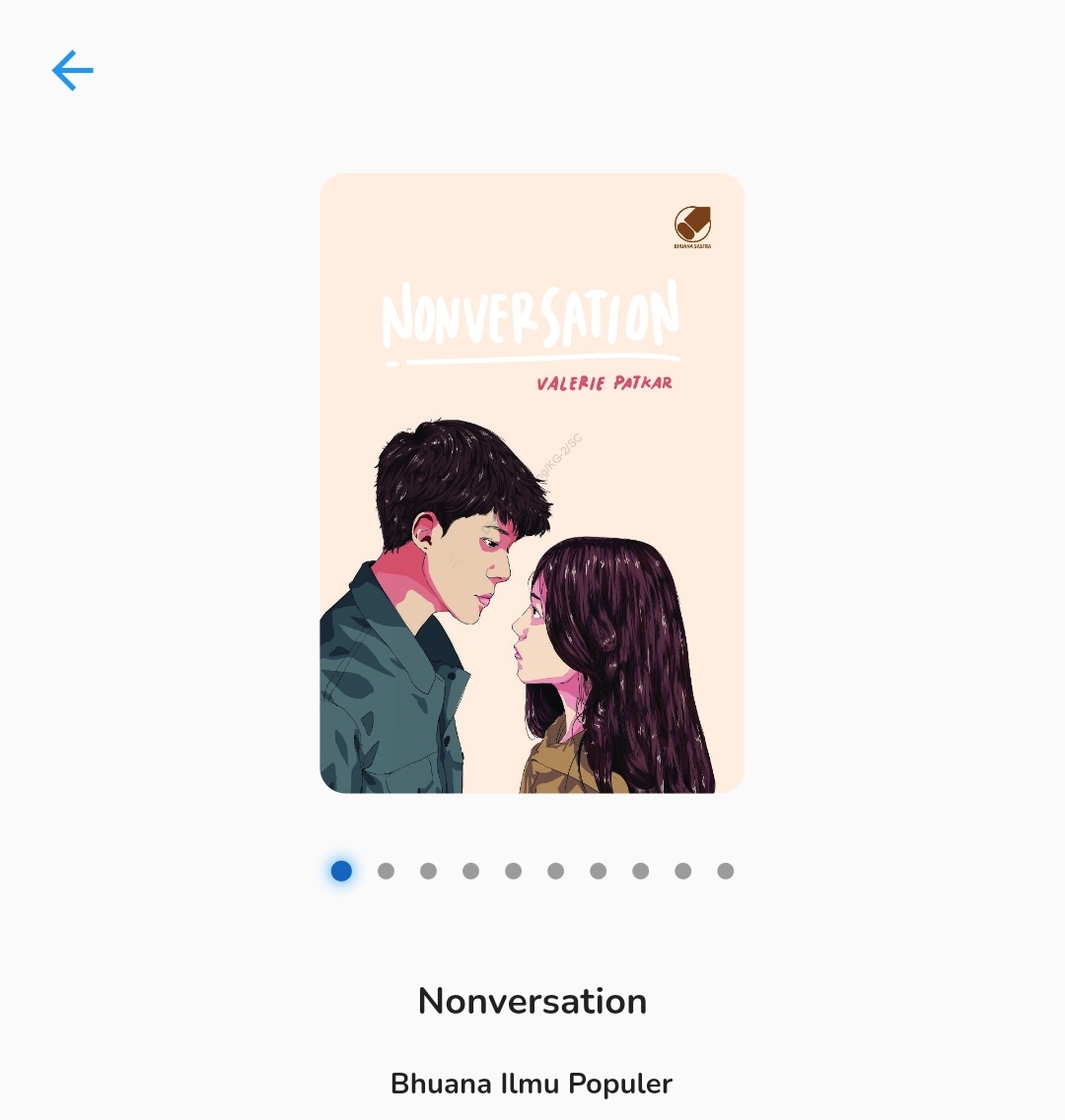 introverthingy_'s tweet photo. Current reading : Nonversation by Valerie Patkar https://t.co/v69c25P3VJ
