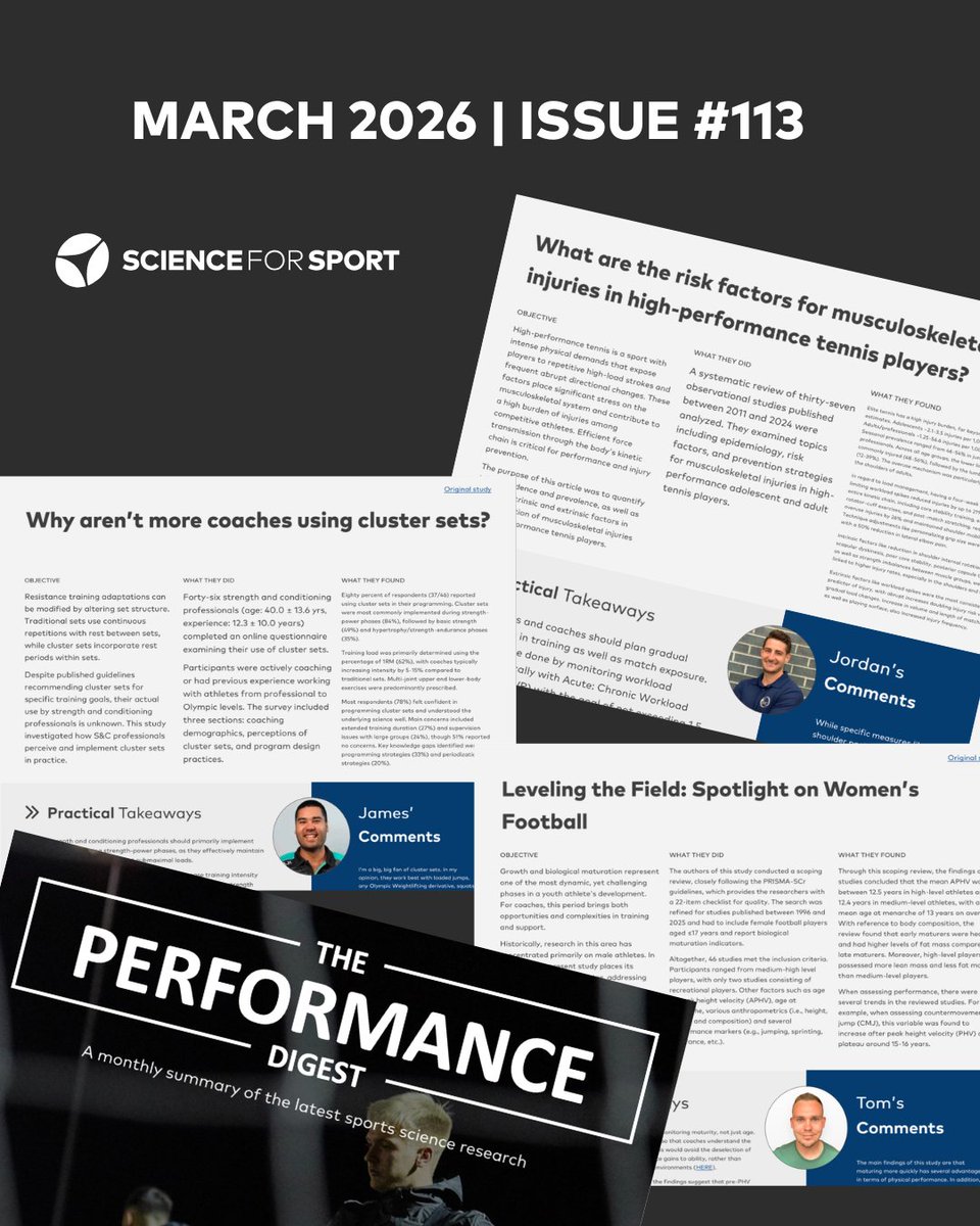 Science for Sport tweet media