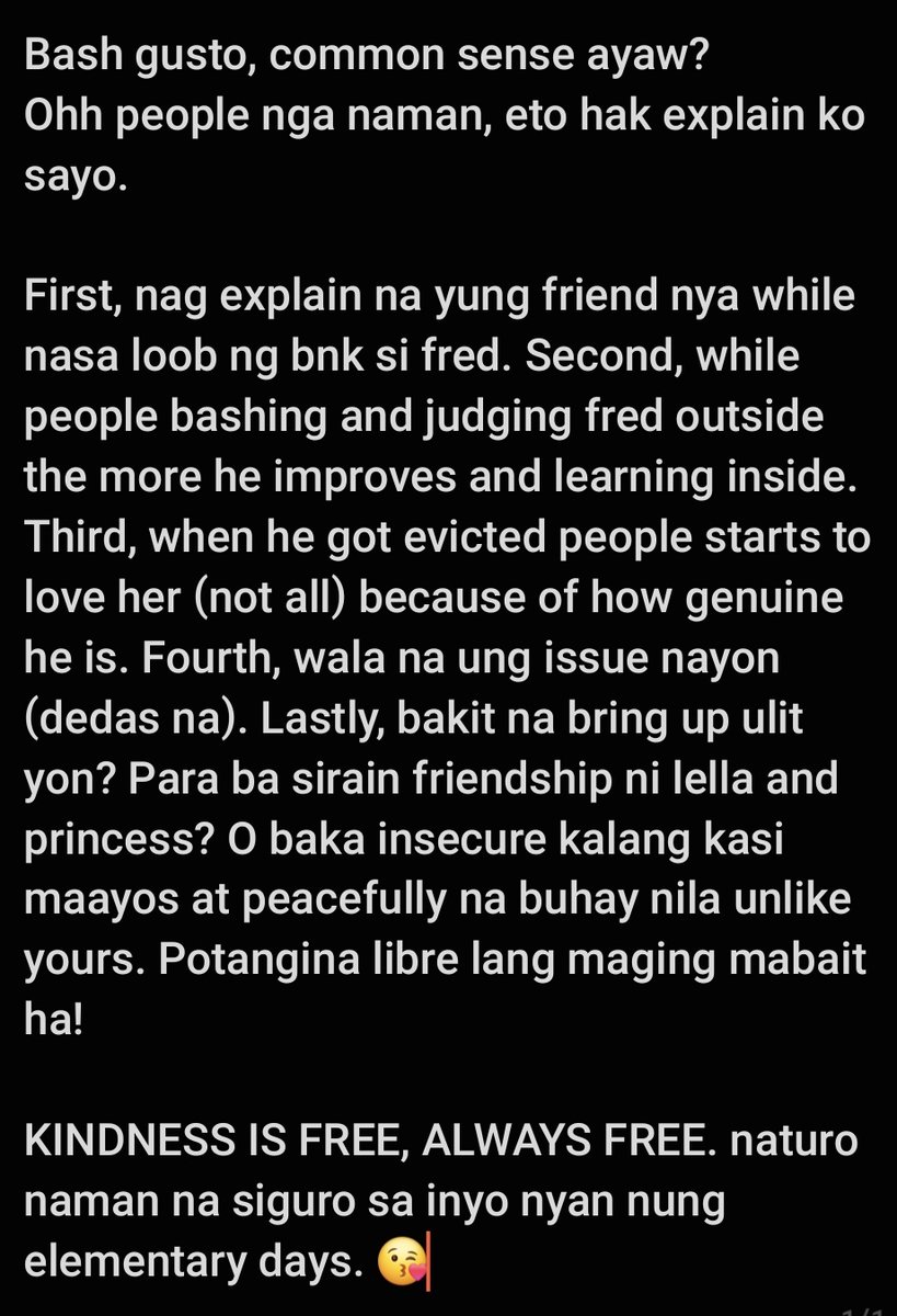 _misselley's tweet photo. @Asheng_011 @juanamariahhh24 iwasan sana maging obob https://t.co/G9xWJHcaKz