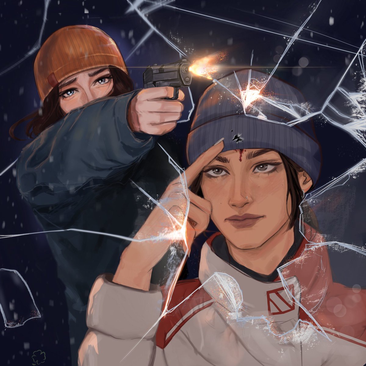 I don’t need God 
Because I’m him.
#safield #LifeisStrange #fanart