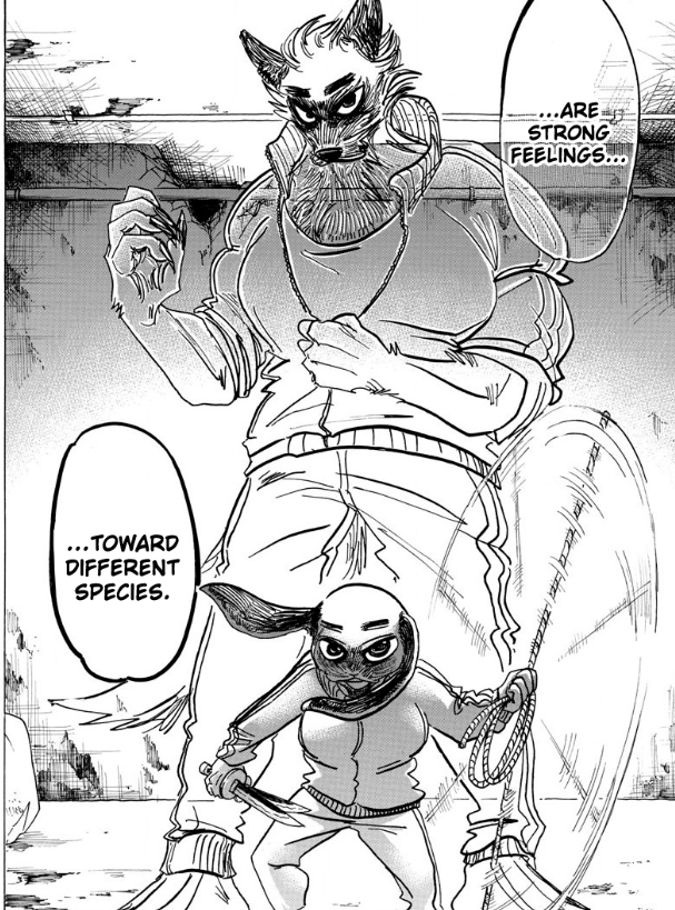 Rak_Redoh's tweet photo. Watching part 2 of the final season of beastars was a suffering, felt so half baked. So many important characters and parts were cut especially around the turf war. In the manga a lot of things didn't make sense but instead of making them do so they just removed it. disapointing. https://t.co/IswvN1QUua