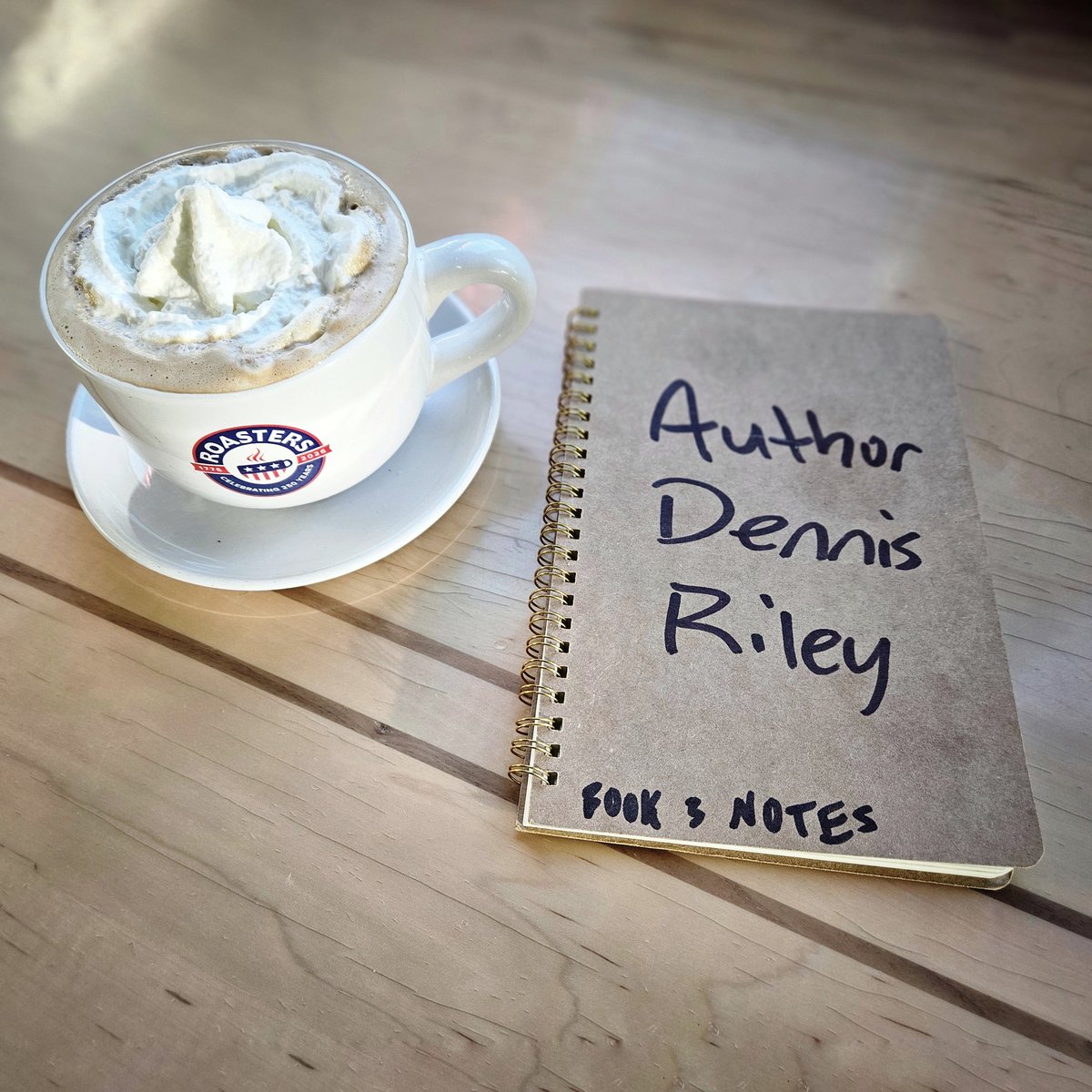 Author Dennis Riley tweet media