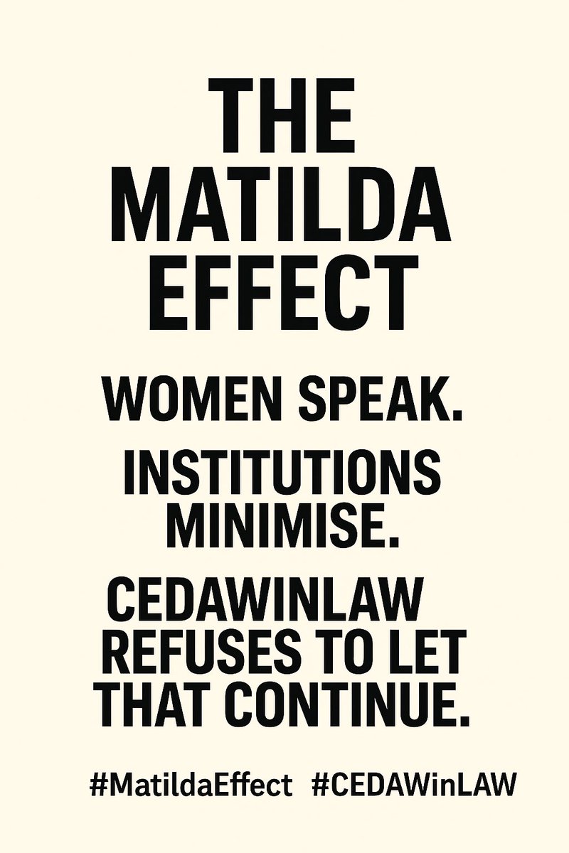 Hawkins2Mac's tweet photo. @safarov_elgun The UK ratified CEDAW. But women still aren’t equal under the law.
Strong women need strong laws.
Not just celebration — legislation.
#CEDAWinLAW demand.
Ratified CEDAW Enforced in law.
Because the future generation deserves more than words.
#50sWomen
#IWD2026
#UKequality https://t.co/yA6EOBR4B2