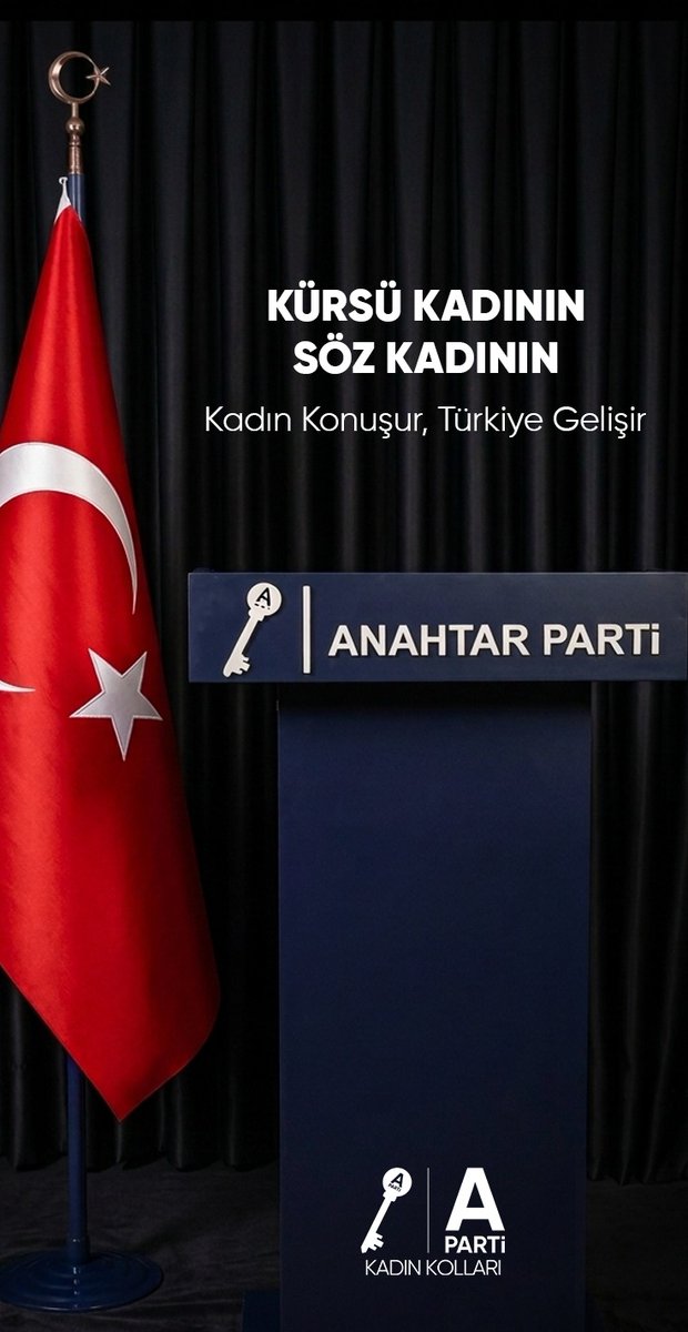 Bir kürsü, bin umut.
#KadınınKürsüsü