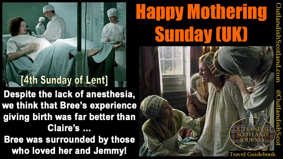OutlandishScot's tweet image. Here’s another Mothering Sunday (March 15th, 2026, UK) #Outlander rerun from Us;  @caitrionambalfe  @SkeltonSophie  @Natsiepom  @mariadkennedy  @_CaitlinORyan  @CaitORyanFans #MotheringSunday