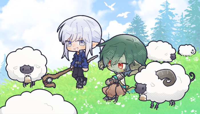 브리에스 #ヴリエス

지인분이 그려주심 아 말이안돼...................................
ㅇㅈㄴㅇ님 평생 보은하겟습니다